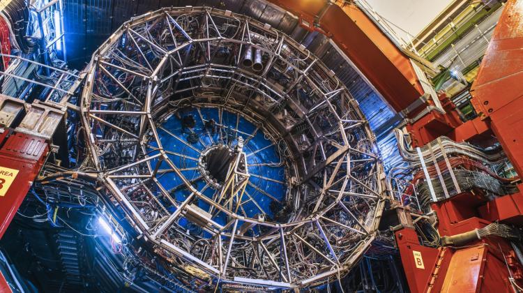 Widok eksperymentu ALICE w CERN. Źródło: Julien Ordan, CERN